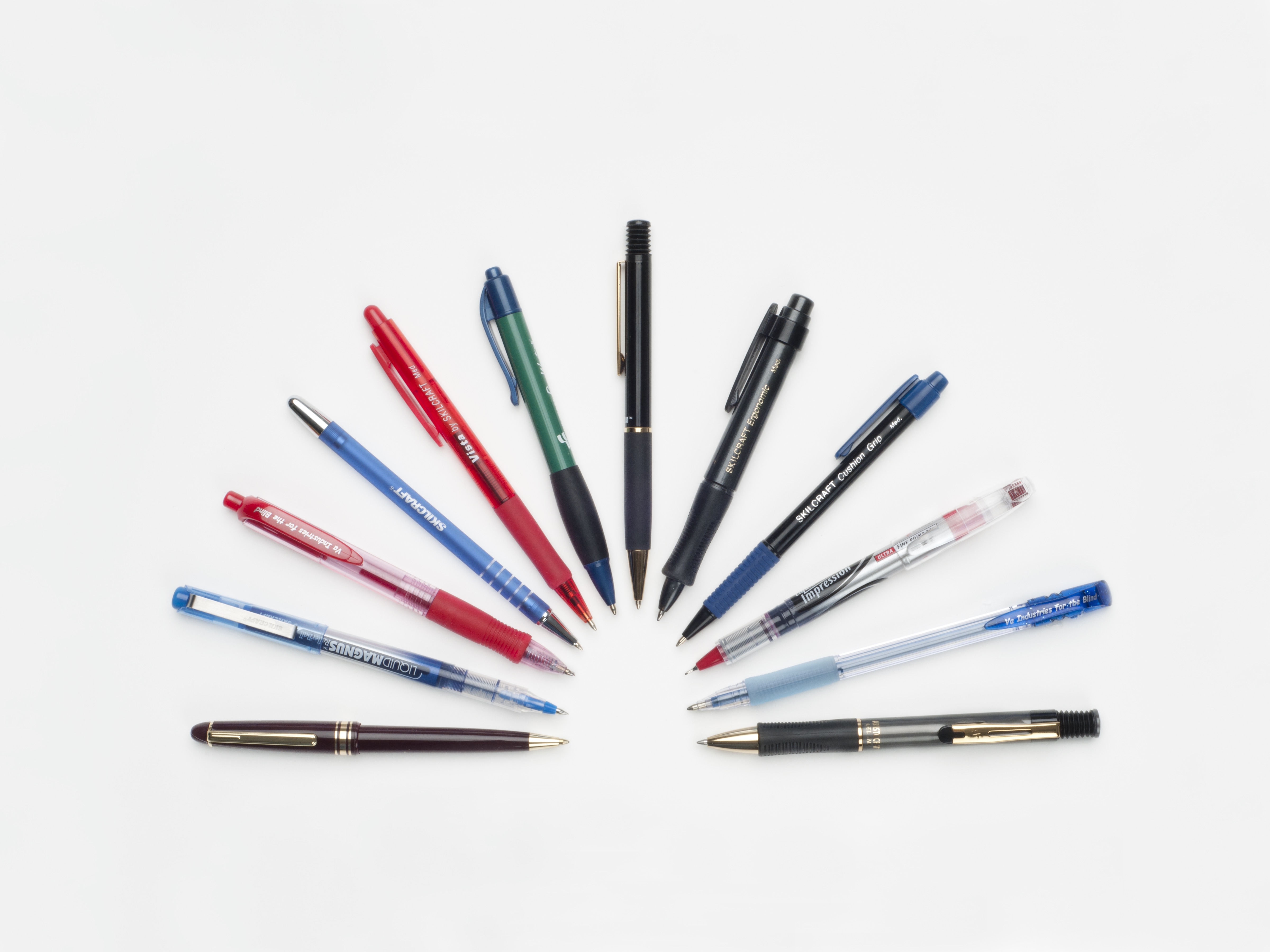 a variety of writing pens offered by VIB